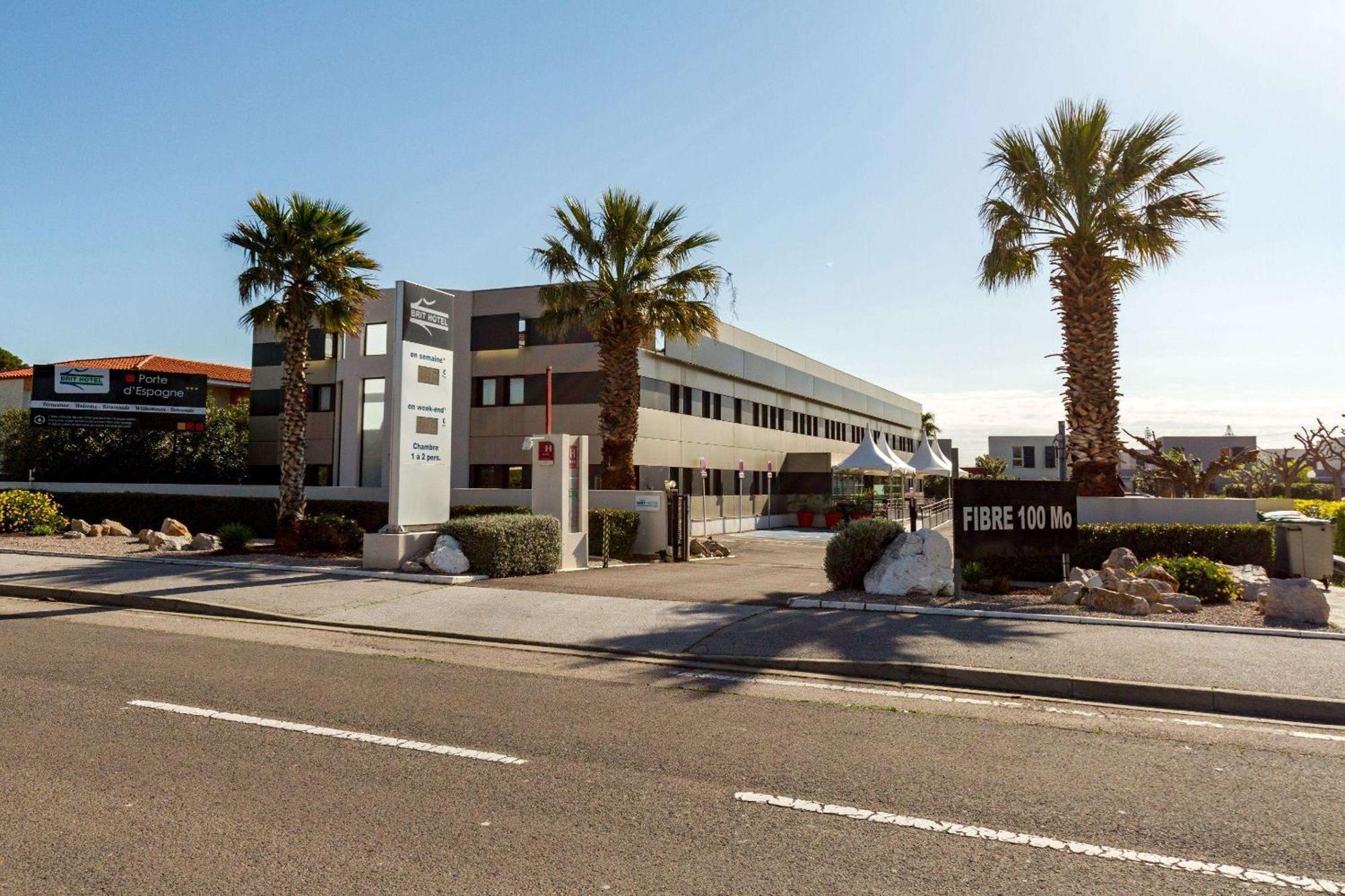 Brit Hotel Porte D'Espagne Perpignan Exteriér fotografie